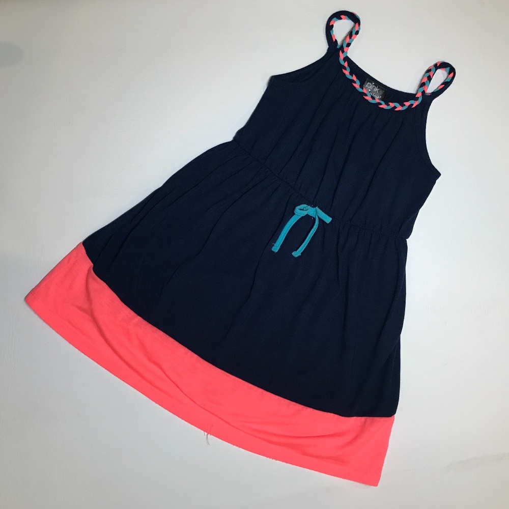 Pink & Violet Girls Dress
